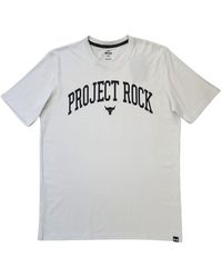 Under Armour - UA Project Rock T-Shirt - Lyst