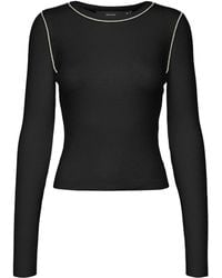 Vero Moda - Vmkara Ls O-neck Pullover Ga Boo Knitted Jumper - Lyst