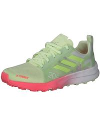 adidas - Terrex Trail Running Schuhe Speed Flow Almost Lime/Pulse Lime/Turbo 39 1/3 - Lyst