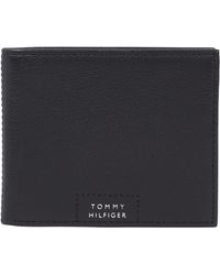 Tommy Hilfiger - Cartera de Piel para Hombre Leather Mini Wallet - Lyst