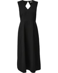 S.oliver - Maxi Kleid aus Leinenmix - Lyst