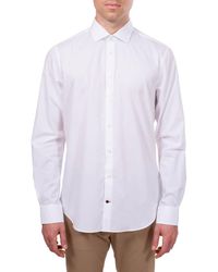 Tommy Hilfiger - Shirts Formal - Slim Fit Shirt - Core Stretch Poplin Slim Fit Business Shirt - White - Size - Lyst