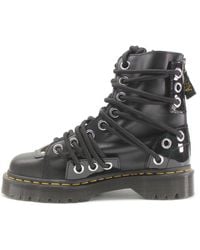 Dr. Martens - S Daria Bex Leather Black Boots 5 Uk - Lyst