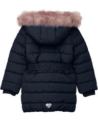 S.oliver - Steppmantel mit abnehmbaren Fake Fur Kragen - Lyst