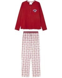 Women'secret - Pijama de ga Pantalón Largo Colección Multilicense Campus - Lyst