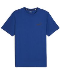 PUMA - Essentials Small Logo T-Shirt XLCobalt Glaze Blue - Lyst