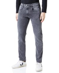 Replay - Anbass Recycled Jeans - Lyst
