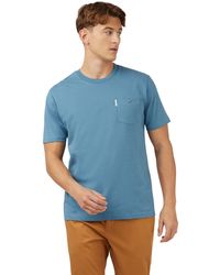 Ben Sherman - Blue Shadow Short Sleeve T-shirt - Lyst