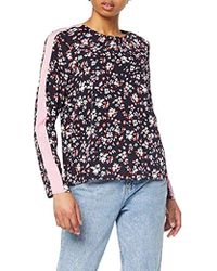 Vero Moda Vmgerda Nicky LS Top Wvn Camicia Donna - Rosso