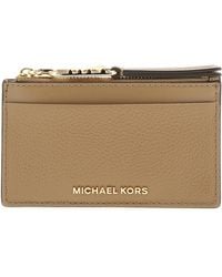 Michael Kors - Sm Zip Card Case - Lyst