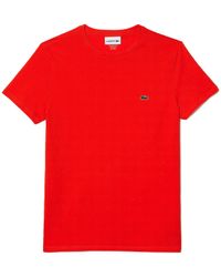 Lacoste - Th6709 Sport Long Sleeve Shirt - Lyst