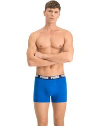 PUMA - Pack Of 4 Men's Boxer Shorts - Lyst