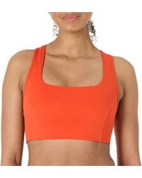 Amazon Essentials - Active Formflex Buttery Soft Light Support Square Neck Racerback Sports Bra - Lyst