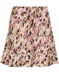 Vero Moda - Vmeasy FRL Mini Skirt R1 WVN Ga Rock - Lyst
