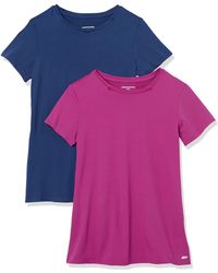 Amazon Essentials - Tech Stretch Short-sleeve Crewneck T-shirt - Lyst