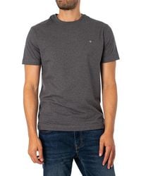 GANT - Reg Shield T-Shirt - Lyst