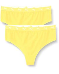 PUMA - High Waist Sporty Underwear - Lyst