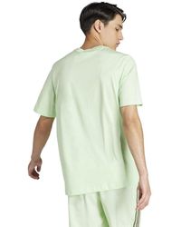 adidas - Essentials Single Jersey Geborduurd Klein Logo T-shirt - Lyst