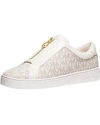 Michael Kors - Keaton Zip Slip On Sneaker - Lyst