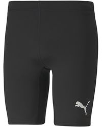 PUMA - Tight Cross The Line Short Tight 2.0 519669 Black M - Lyst