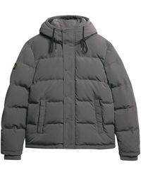 Superdry - Everest Short Hooded Puffer A4-padded - Lyst