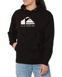 Quiksilver - Mw Logo Hoody Hooded Fleece Sweatshirt - Lyst
