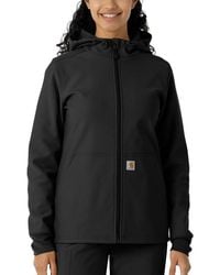 Carhartt - Women's Bonded Fleece Hoodie - Black, Xs - Lyst