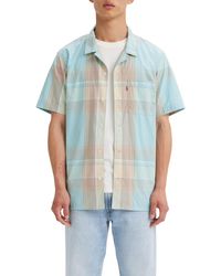 Levi's - Big&tall Sunset Camp - Camiseta, Camiseta, Hombre, Multicolor, 4XL Grande Alto - Lyst