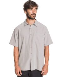 Quiksilver - Centinela 4 Button Up Comfort Fit Pocket Collared Shirt - Lyst