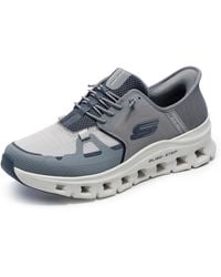 Skechers - Glide Step Pro Slip On Trainers S Grey/mlt/charcoal 11 - Lyst