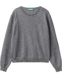 Benetton - Jersey G/c M/l 1002d10bg Sweater - Lyst