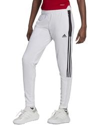 adidas - ,s,Tiro Track Pants CU,White/Black,XX-Small - Lyst