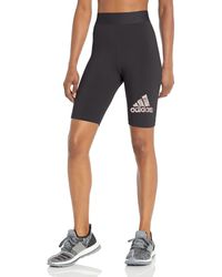 adidas - Badge Of Sport 2-tone 3-stripes Graphic Bike Shorts - Lyst