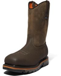 Timberland - True Grit Pull On Composite Safety Toe Waterproof Industrial Western Work Boot - Lyst