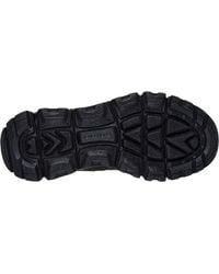 Skechers - , CUMBRES EN Mujer, Malla sintética Negra con Ribete Negro, 35 EU - Lyst