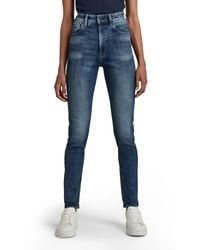 G-Star - Kafey Ultra High Skinny Jeans Jeans,blauw - Lyst