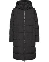 S.oliver - Steppmantel mit Zwei-Wege-Reißverschluss im Relaxed Fit schwarz 40 - Lyst