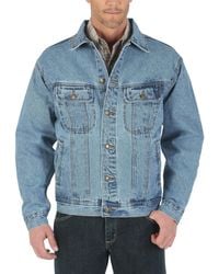 Wrangler - Rugged Wear Unlined Denim Jackets - Lyst