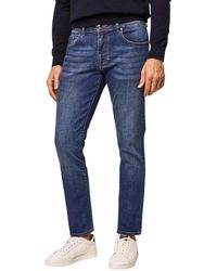 Hackett - Vintage Wsh Denim Slm Jeans - Lyst