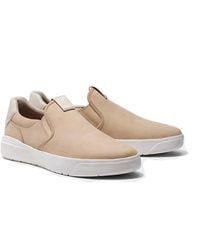 Timberland - , Seneca Bay Sneaker, Mokassin, modisch, Nubuk, Light Beige, 42 EU - Lyst