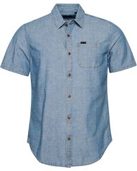 Superdry - Vintage Loom S/S Shirt Hemd - Lyst