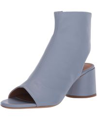 Emporio Armani - Open Toe And Back Bootie Ankle Boot - Lyst
