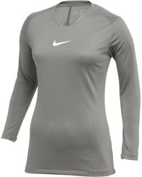 Nike - Top Met Lange Mouwen W Nk Df Park 1stlyr Jsy Ls - Lyst