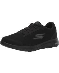 Skechers - Gowalk 5 Qualify-athletic Mesh Lace Up Performance Walking Shoe Sneaker - Lyst