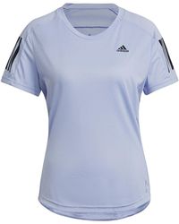adidas - Own The Run T-shirt Ladies Violet 8 - Lyst