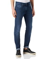 Replay - Hyperflex Re Anbass Slim Tapered Jeans Stonewash 30/30 - Lyst