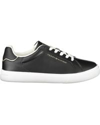 Tommy Hilfiger - Runner Sneaker Essential Court Sneaker aus Leder - Lyst
