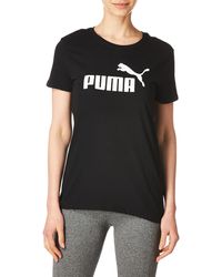 PUMA - Plus Size Essential Logo Tee - Lyst