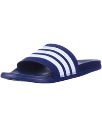 adidas Leather sandals for Men - Up to 50% off at Lyst.com