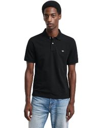 GANT - Reg Emb Archive Shield Polohemd - Lyst